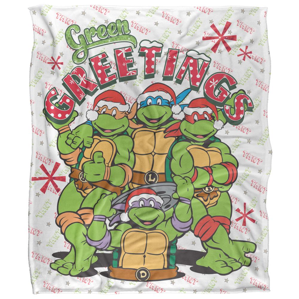 TMNT Greetings Silky Supersoft Blanket