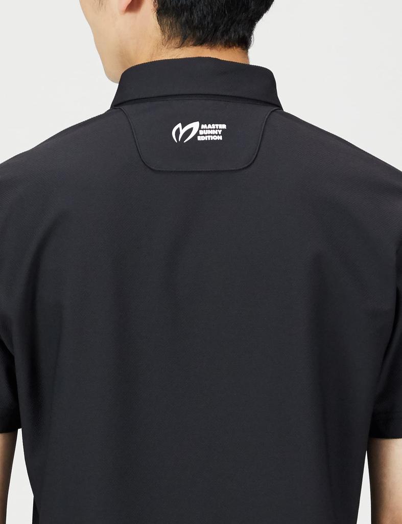 Master Bunny Short Sleeve Polo Shirt Heat Golf Size 3 Men's (Wormdahl Retention) / / 758-2260001 010_Black, [S]