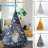 Cute Foldable Pet Supplies Removable Breathable Hanging House Hammock Hanging House Cat Tent Bed
