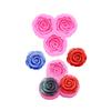 3D Rose Floral Large Small Resin Accessories Silicone Molds DIY Floral Resin Phone Case Head Rope Mold Flower Chocolate Mold
