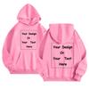 Custom Unisex Color Pullover Hoodie with Pocket and, Loose Fit for Sports and Casual Wear