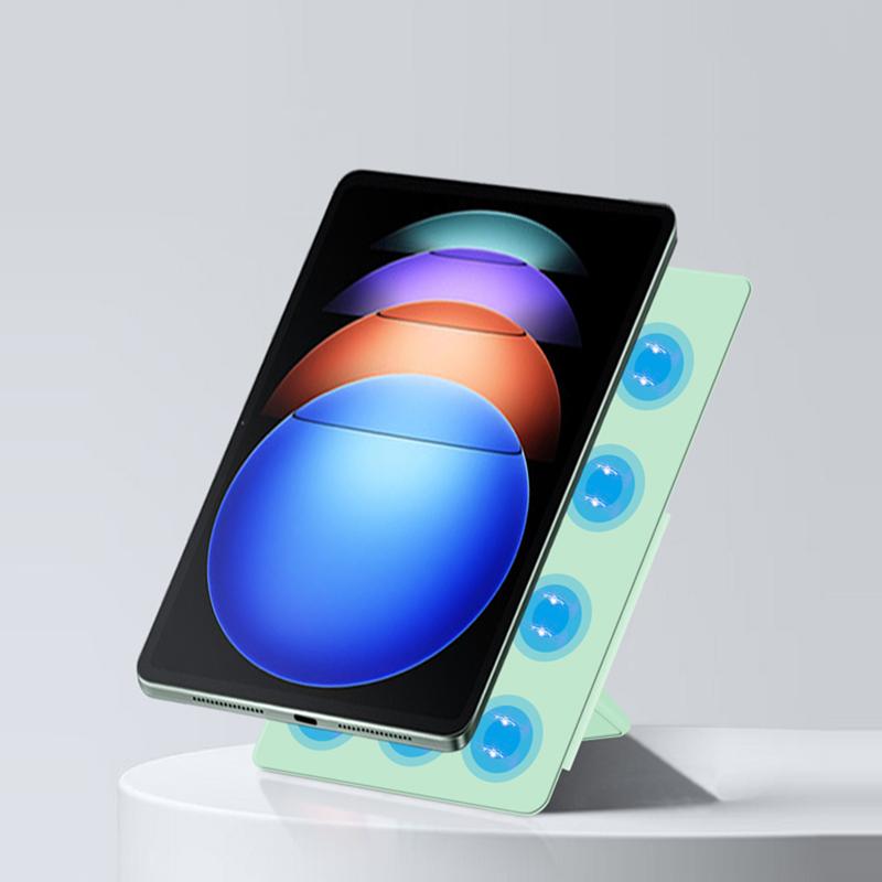 For Xiaomi Pad 6S Pro 12.4 Case Origami Stand PU Leather Flip Tablet Cover