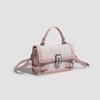 2024 Women's Fashion Versatile Lace Handbag: New Light Luxury Shoulder and Crossbody Small Square Bag