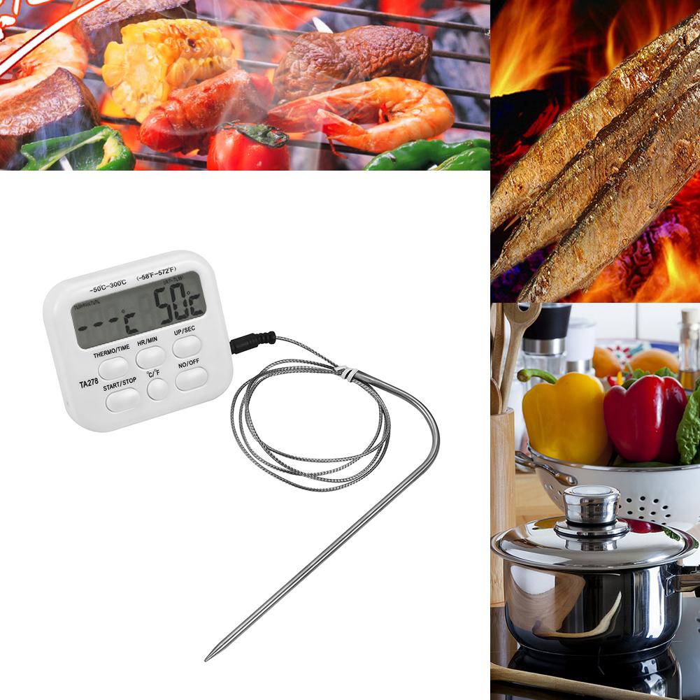 Digital Kitchen Meat Cooking Food Probe Oven Electronic BBQ Thermometer China Mainland