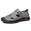 2025 Spring and Summer New Men's Casual Shoes Mesh Sandals Summer Fashion Korean Version Hollow Hole Shoes Outdoor Foreign Trade