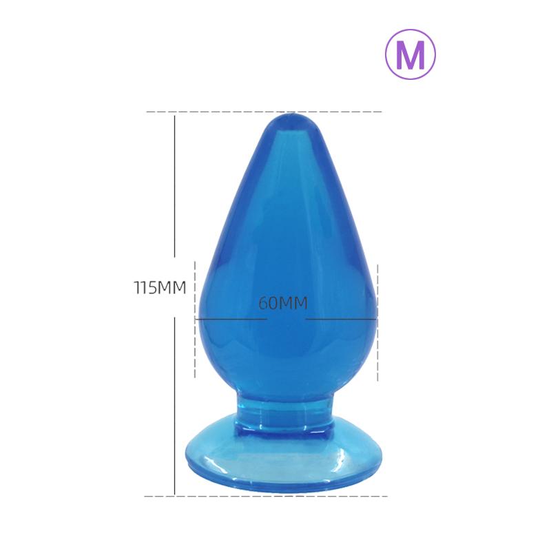 Super Big Soft Anal Plug Butt Plug TPE Clear Large Huge Sex Toys Anal Dildo Bead Unisex Erotic Toys Sex Products for Men Women