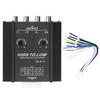 12V 4 Channel Audio Impedance Converter High To Low RCA Line Car Stereo Radio Speaker Frequency Filter