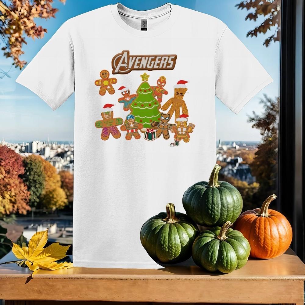 

Cute Avengers Characters Group T-shirt T shirt Men Women Unisex Tshirt SY49 2XL