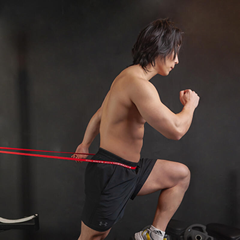 Leto Pull-Up Band Latex Stretching Health Tubing Band Step 2