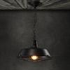 Vintage Metal Pendant Lamp Shade Soft Ambients Lighting Metal Texture Suitable for Kitchen Dining Room Decoration