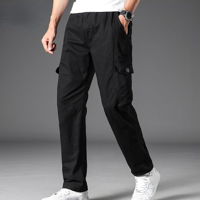 Pánské kalhoty Cargo Pánské Bavlněné overaly Outdoorové kalhoty Velká velikost 6XL Oblečení Camo Turistické kalhoty