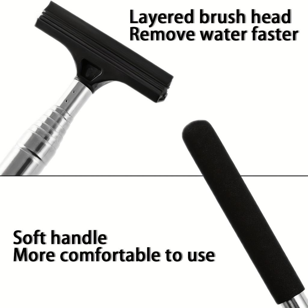 1 Stück Universal-Auto-Rückspiegelwischer und Glasabzieher