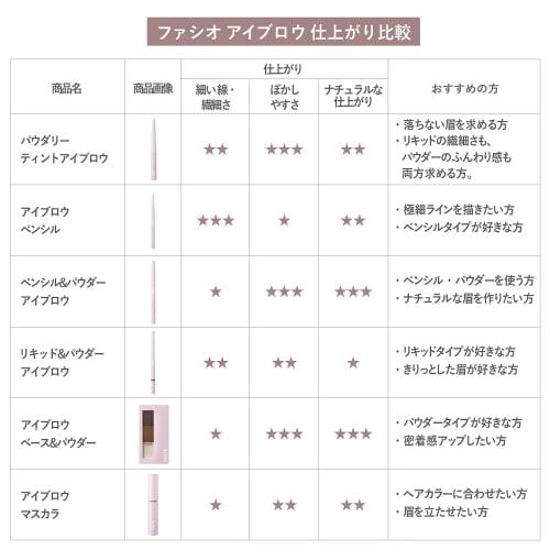FASIO Powder Tint Eyebrow Light Brown 0.6 g 1 piece