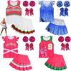 Creepy Zombies 3 Cheerleader Cosplay Costume For Girls Perfect Gift For Halloween