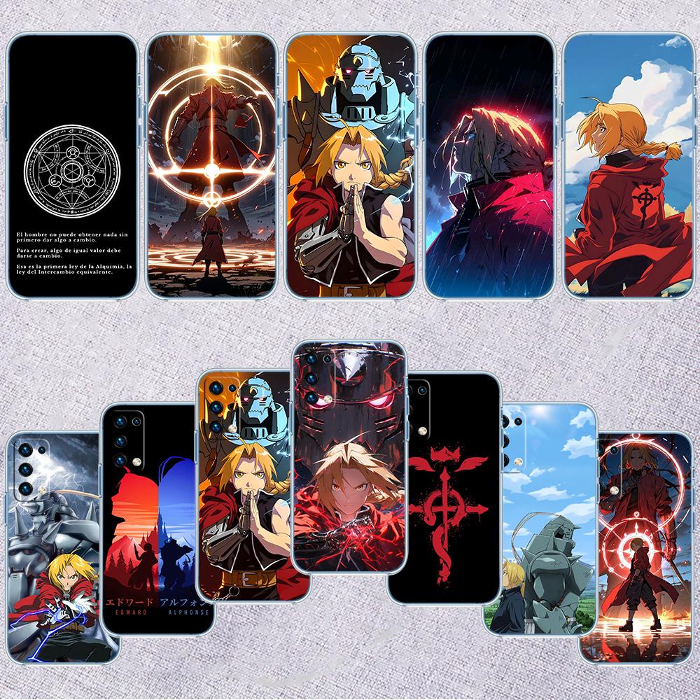 RA13 Fullmetal Alchemist Case for Motorola G10 G20 G30 G31 G32 G34 G35 G41 G42 G50 G51 G52 G55 G60 G60S G62 G71 G72 G75