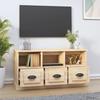 VidaXL Meuble TV chêne sonoma 100x35x50 cm bois d'ingénierie 816291