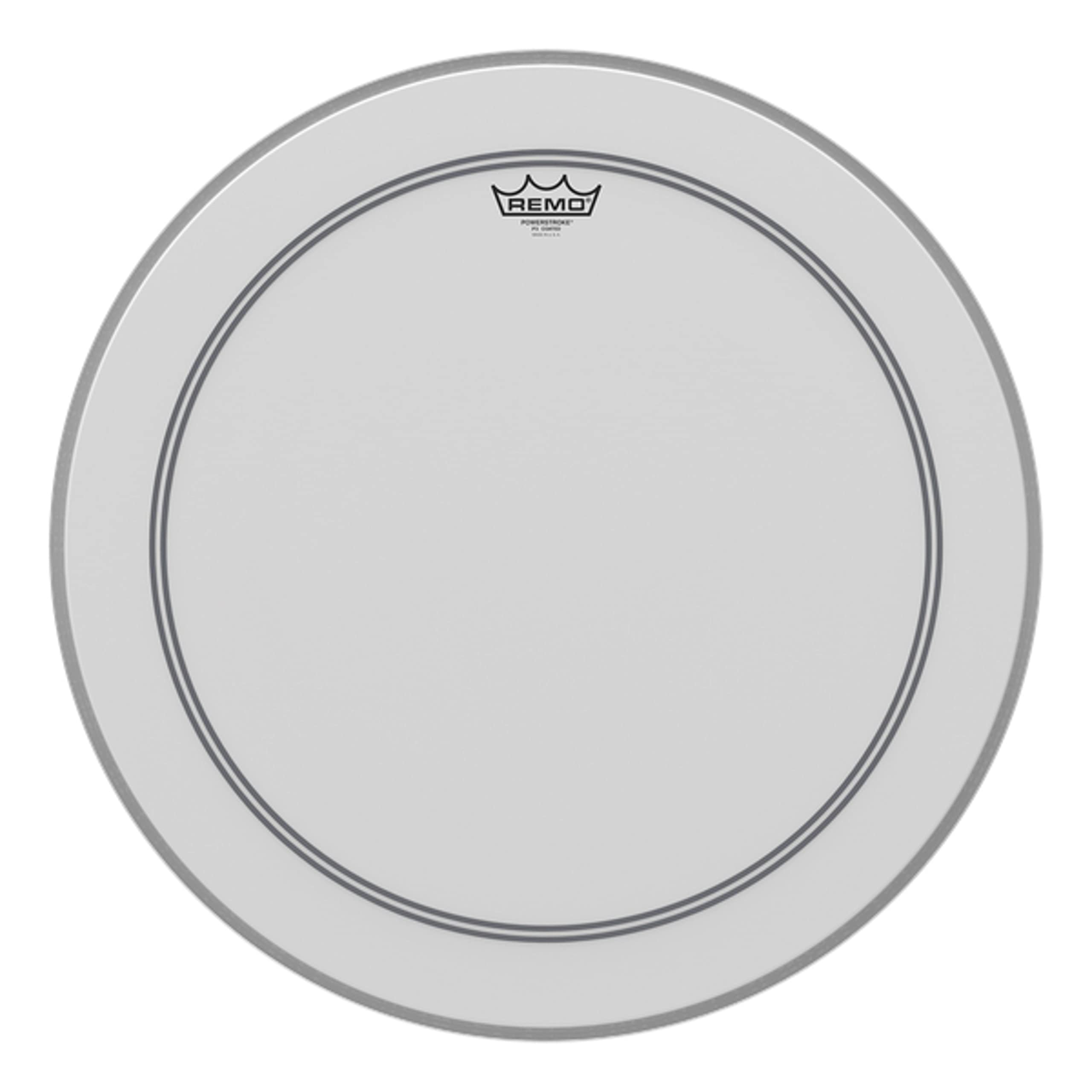 

REMO 24-inch Bass Drum Head, Powerstroke 3 (Coated) P3-124B