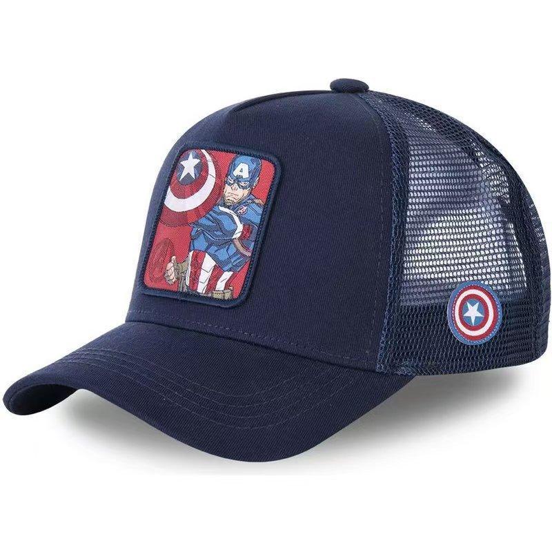 Baseballová čepice Marvel Iron Man s výšivkou a prodyšnou bavlnou pro fanoušky a běžné nošení