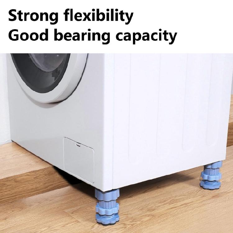 Antivibration Pad For Washing Machine Support Adjustable Dryer Shock Cancelling