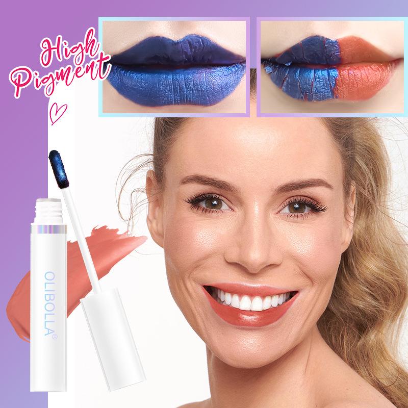 9 - Color Peel-off Lip Glaze. A Tear - Off Matte Staining Lip Gloss and Lip Mask That Is Long - Lasting, Waterproof, Non - Fading and Non - Peeling