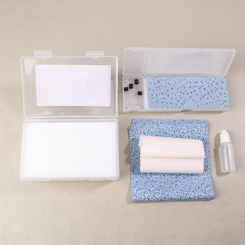 1Pc Portable Wet Palettes For Acrylic Painting Model Coloring Wet Tray Water-Based Paint Holder Keeps Wet Paint Modeling Tools