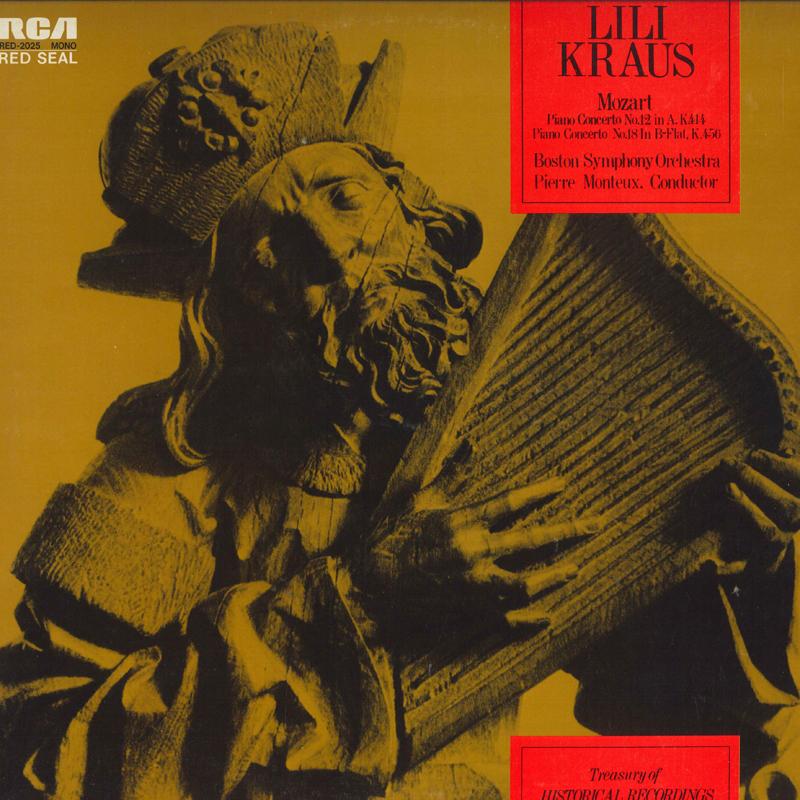 

LP Record - Mozart: Piano Concerto No. 12 / No. RED2025PROMO RCA Japan Classical Used