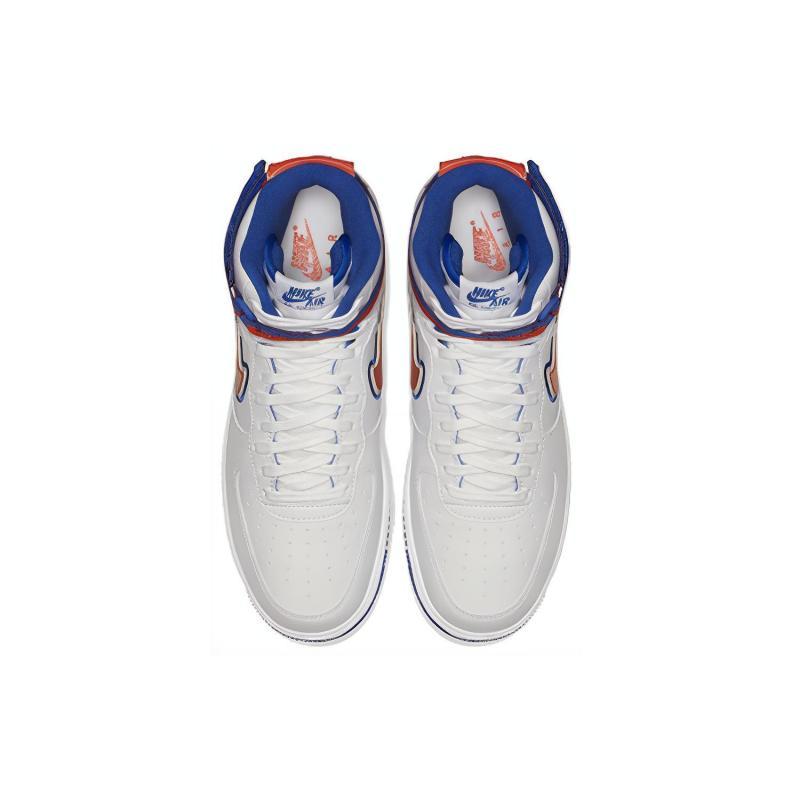 Nike Air Force 1 High Sport Nba White Team Orange Game Royal Sneakers AV3938-100