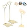 2Pcs Table Number Holder Multipurpose   Name Card Clips for Wedding Party