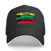 One Love Baseball Cap Derby Hat Beach Unisex Hat Rugby Hats For Women Unisex's
