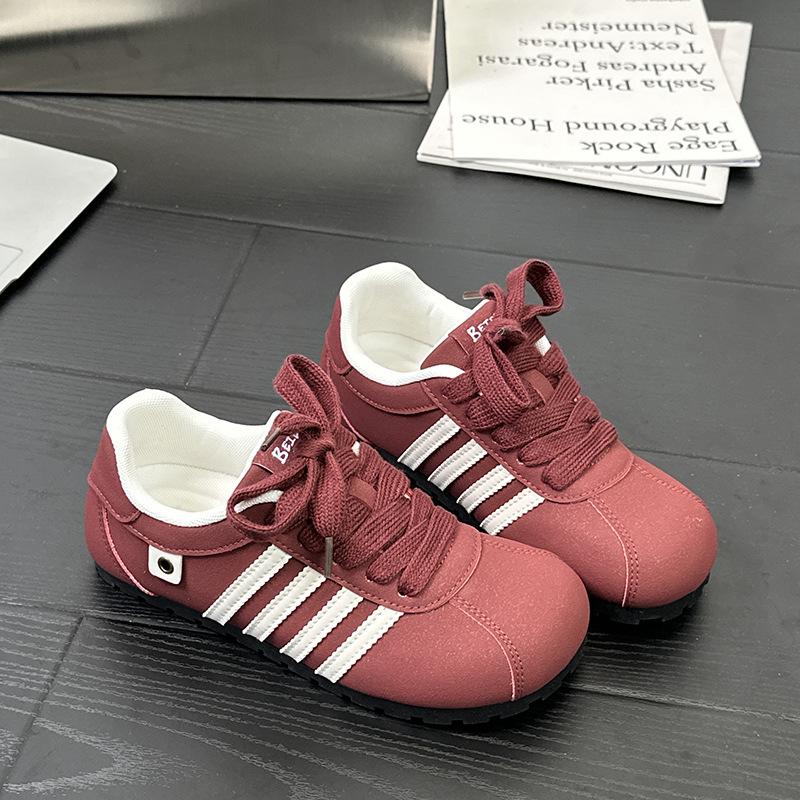 B3515 American retro Forrest Gump training shoes women's 20252025 spring new niche puff versatile casual board shoes