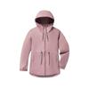 Lillian Ridge 2 Solid Fashion Simple Water-Resistant Adjustable Waist Hooded Jacket Women Jackets Pink WR0607-609