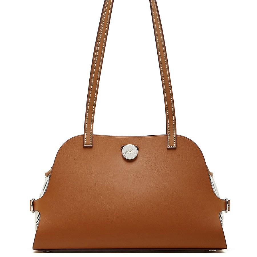 New Handbag High-Quality Texture Single Shoulder Women's Bag Old Money Style Shell Bag Fashion Color-Block Retro Underarm Handbag