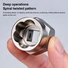 Rust Proof Nut Extractor High Torque Screw Remover Fastener Extractor  Broken Thread Taking