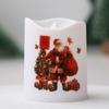 6pcs Christmas Tree Wind Lantern Santa Claus Snowman Merry Christmas Decor  Party Favors