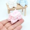 1:12 Scale Bath Towel Miniature Bath Towel Pretend-Play Kid Bathroom Kitchen Realistic for Dollhouses Bathroom