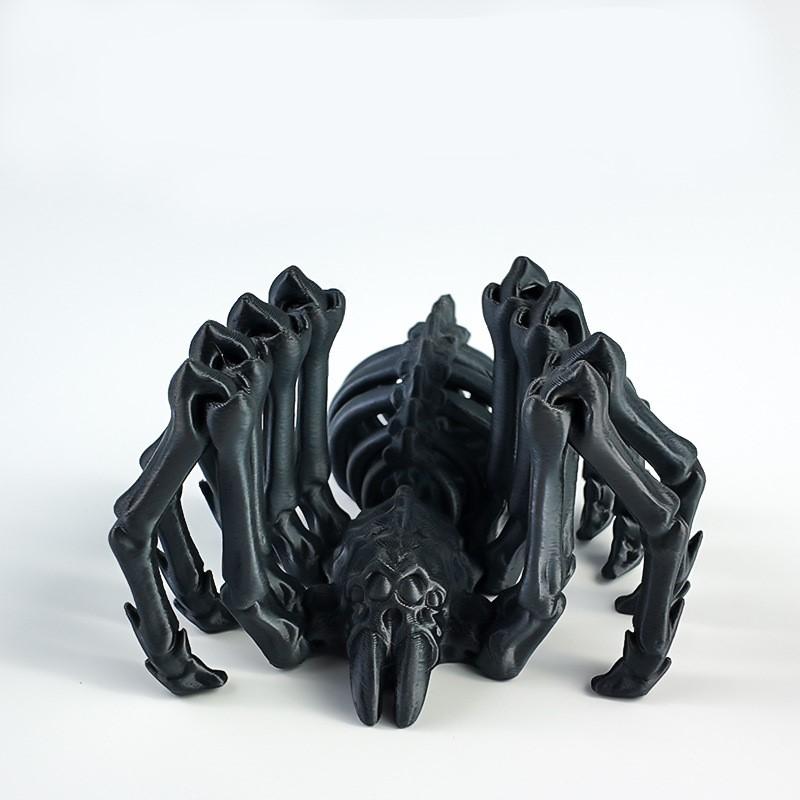 3D Printed Spider Simulation Toy Movable Joints Creative Model Desktop Decoration Collection Ornaments Gift