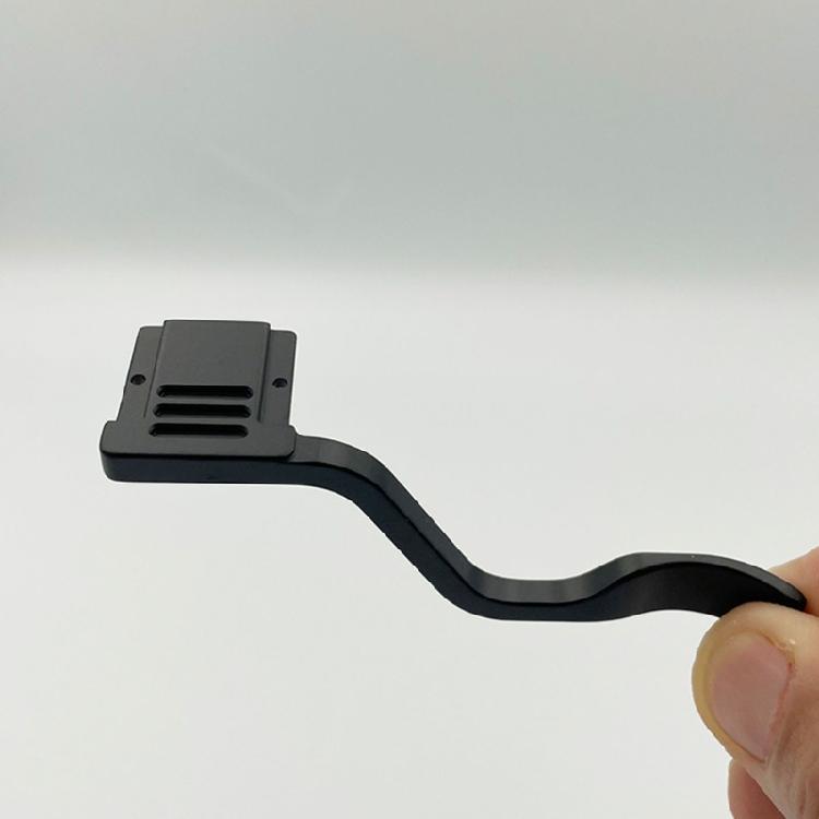 Professional Aluminum Thumb Grip For Camera Improved Control Cameras, Preserves Hot Shoe Cover