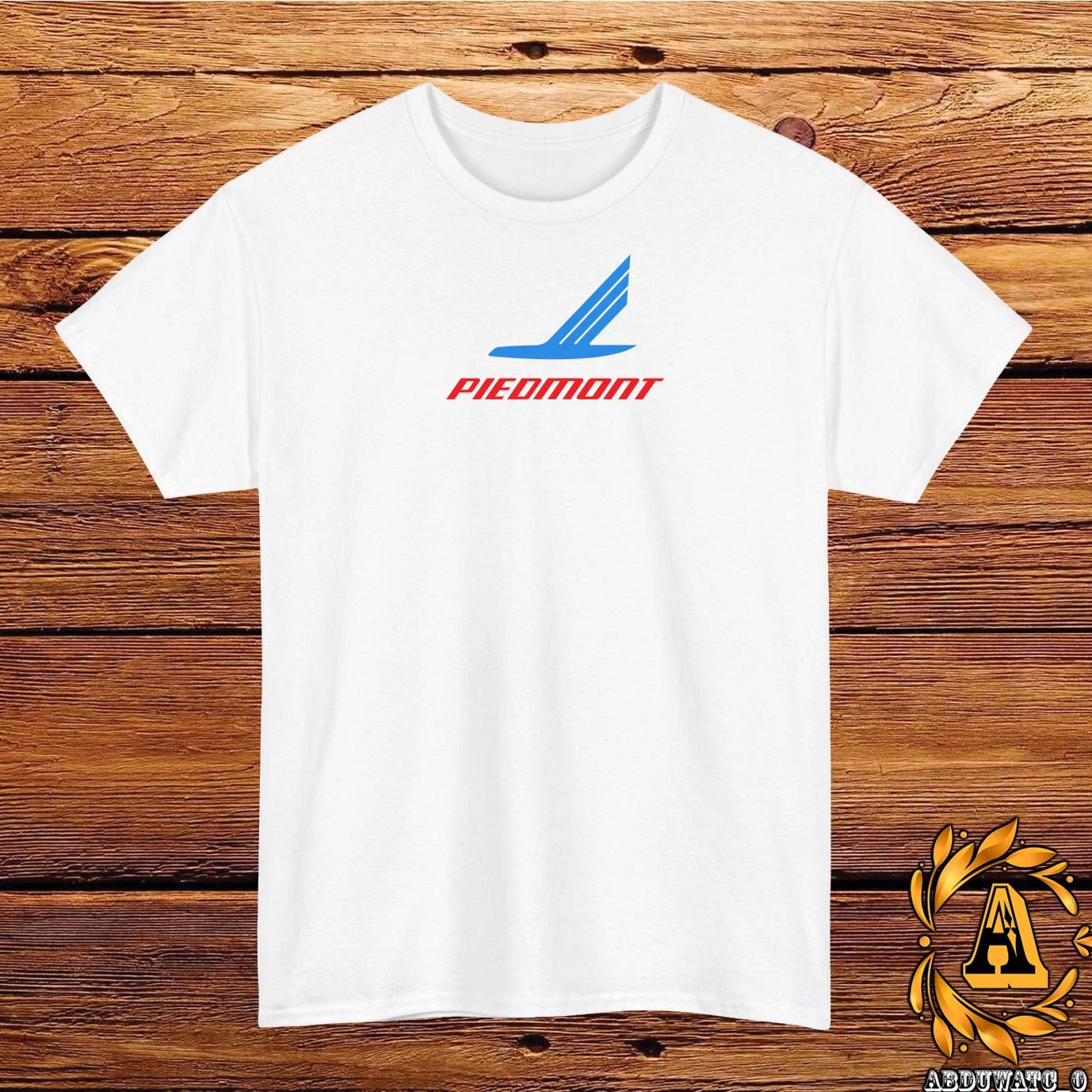 Piedmont Airlines Logo Mens T-Shirt Cotton Graphic Tee S-5XL XXXXL