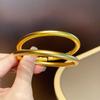 18k Ancient Method Auspicious Cloud Bracelet Fashion Light Luxury High-end Bracelet Niche Daily Versatile Jewelry Women