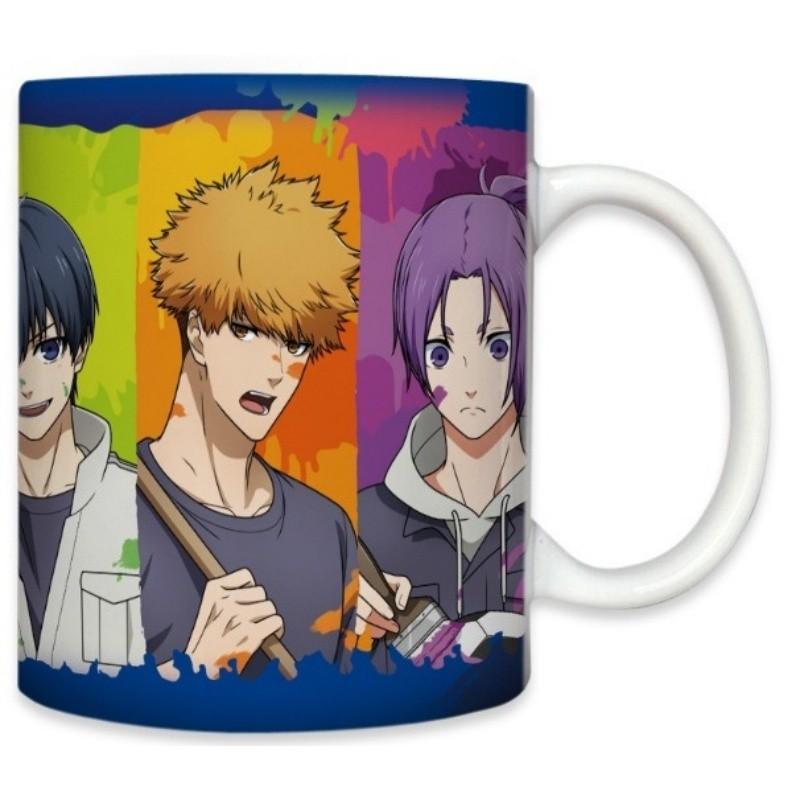 

Anime Cartoon Blue Lock Printed Ceramic Mug Water Tea Cup 400ML