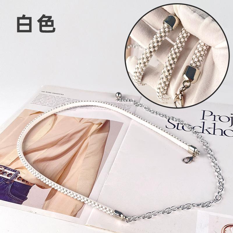 

Женская цепочка на талию в стиле сяосянфэн, бриллиантовые аксессуары, женская металлическая цепочка с юбкой, платьем, свитером, декоративный пояс