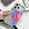 Smudge Dopamine Colorful Mobile Phone Case iPhone11 European and American Art Style Two-in-one Wave Film Shell Apple 11