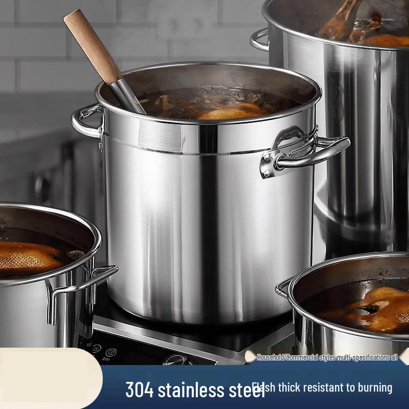 Commercial Thickened Stainless Steel Stockpot