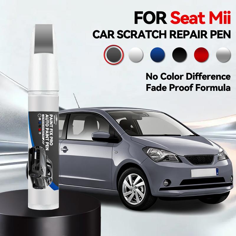 Vehicle for Exclusive Use For Seat Mini 1990-2026 Paint Repair Pen Touch Up Scratch Remover DIY Auto Accessories Black White Sil