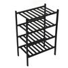Bamboo Shoe Rack  Able Shoe Shelf Storage   for Closet Entryway Hallway Bathroom Living Room