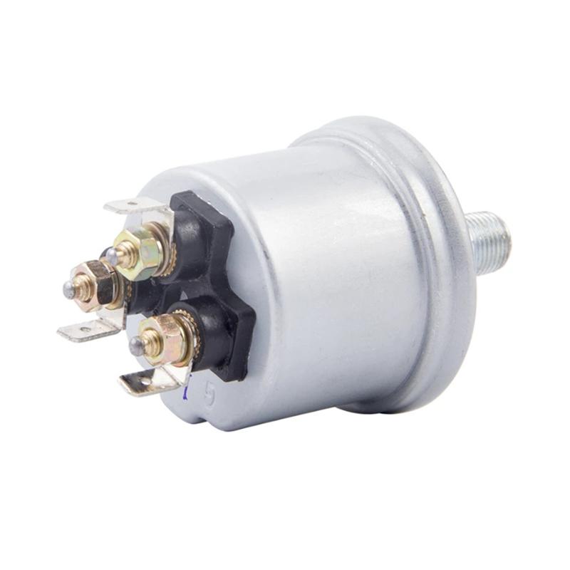 

Three Head VDO Oil Crew Pressure Sensor 1/8NPT 0 To 10 Bars Stainless Steel Diesel Engine Generator Set Pressure Plug 10Mm серебряный