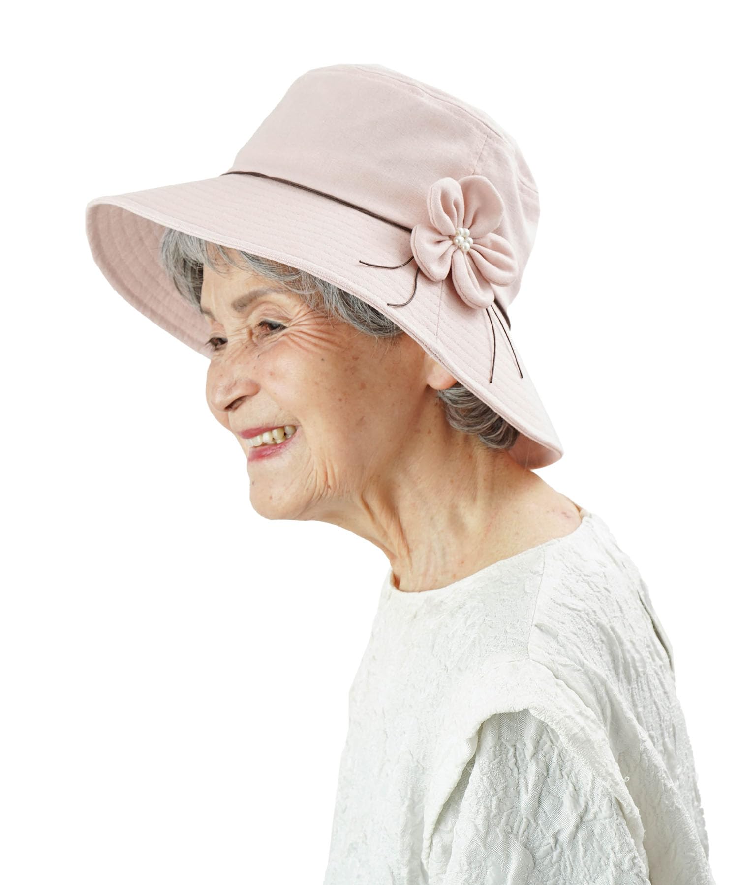 

Солнцезащитная шляпа с цветочным мотивом для женщин для пожилых и идеальная в качестве подарка на День [TC Mart] (розовый) женщины, бабушки, пожилые, Материнский розовый