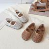2026 Spring Girls' Breathable Mesh Lace Princess Shoes - Korean Style Soft Sole Casual Shoes