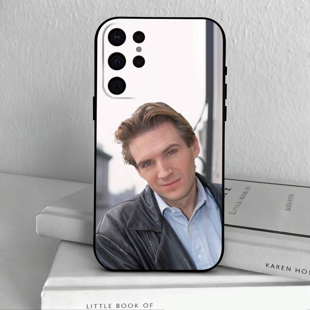 Gentle Actor R-Ralph F-Fiennes Phone Case For Samsung S25,S24,S21,S22,S23,S30,Ultra,S20,Plus,Others Soft Black Cover
