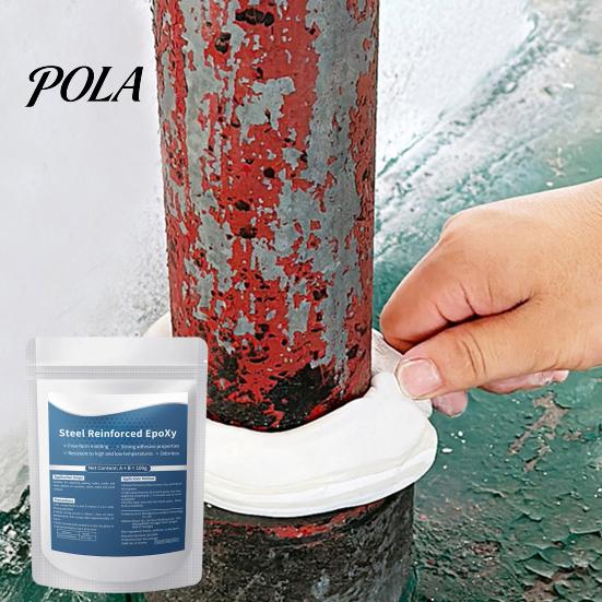 Two-part Epoxy Clay 1/2Pcs 100G Steel Reinforced Putty, Multi-Purpose Sculpt for Cracks, Leak Fix, Metal Repair Putty Filling, Fast AB Metal, Plastic,